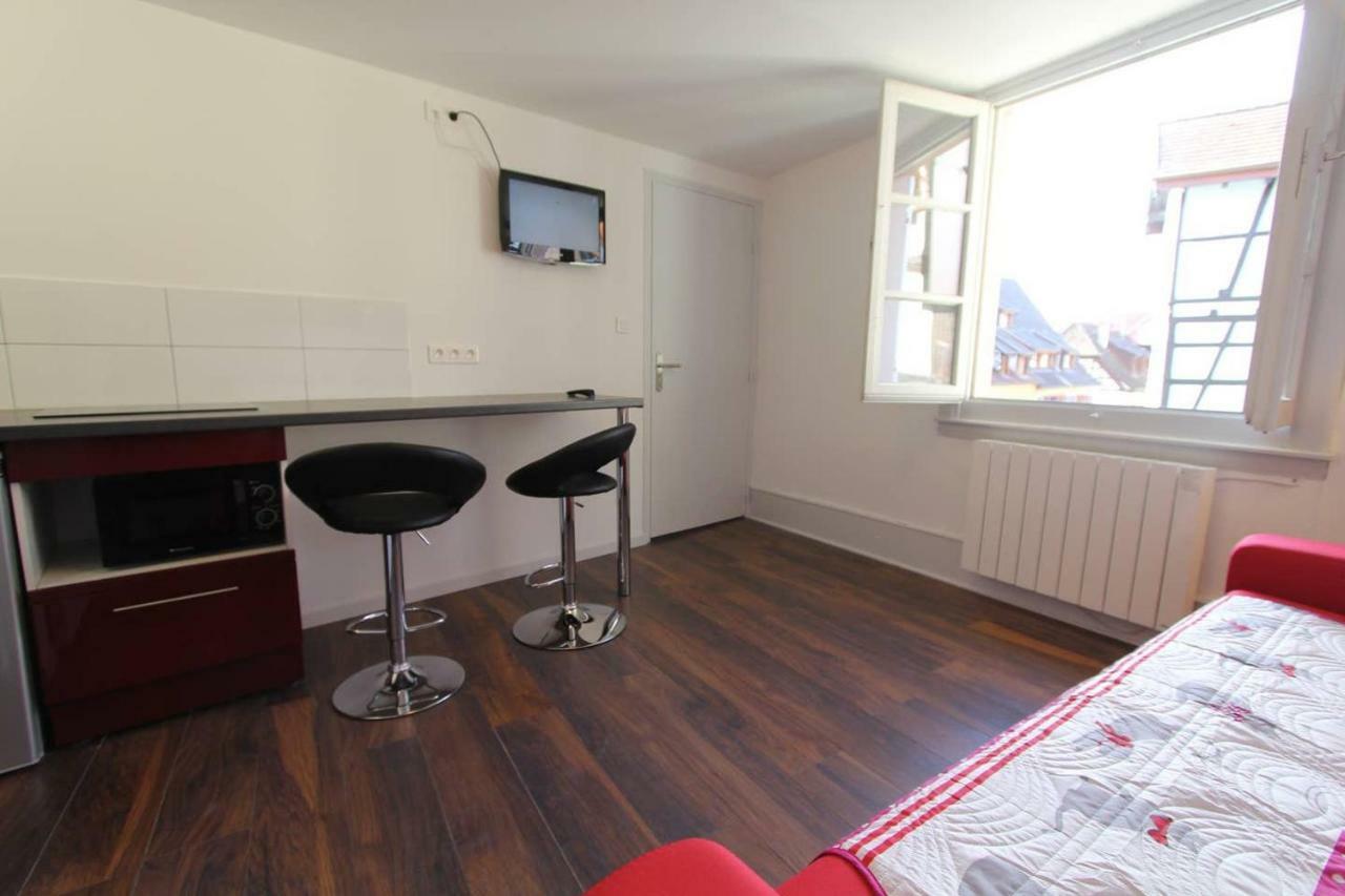 Chambre Chez L'Habitant Le Rouge-Gorge - Coeur De Riquewihr - 2 Personnes 외부 사진